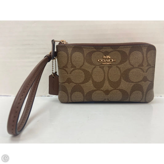 Wristlet Designer By Coach, Size: Medium