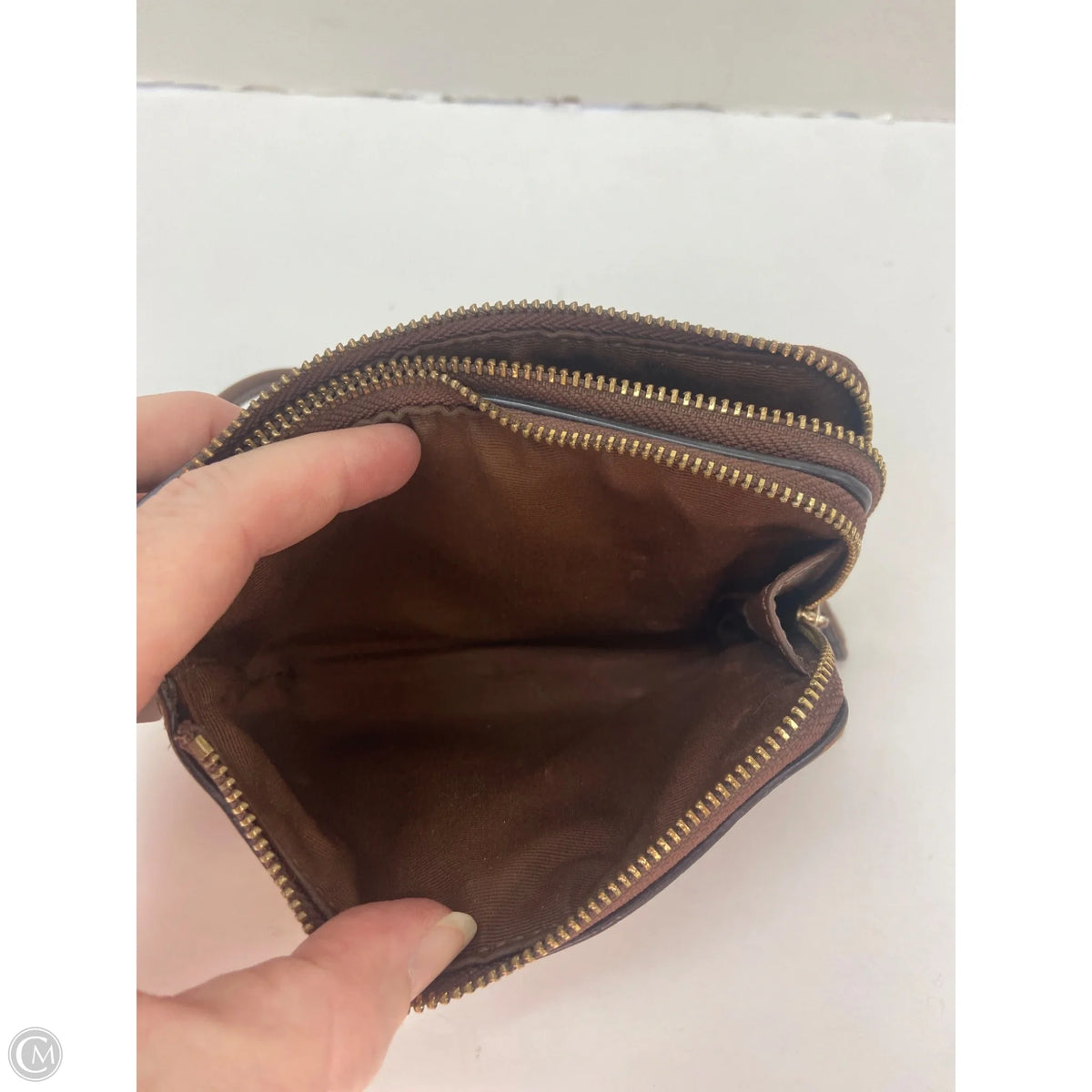 Wristlet Designer By Coach, Size: Medium