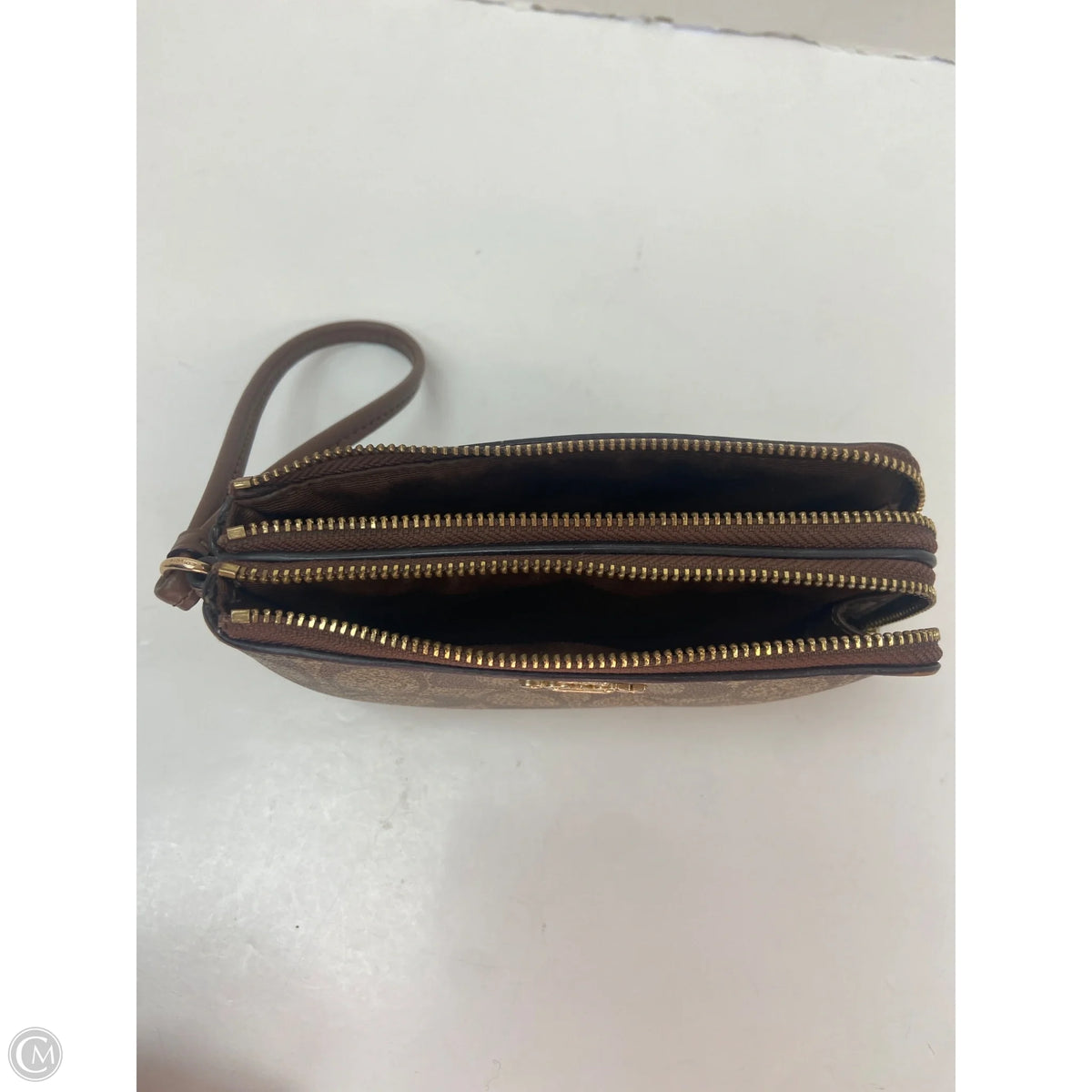 Wristlet Designer By Coach, Size: Medium