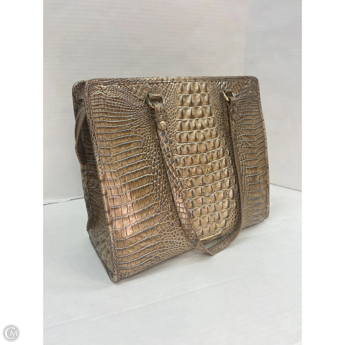 Handbag Designer By Brahmin, Size: Large