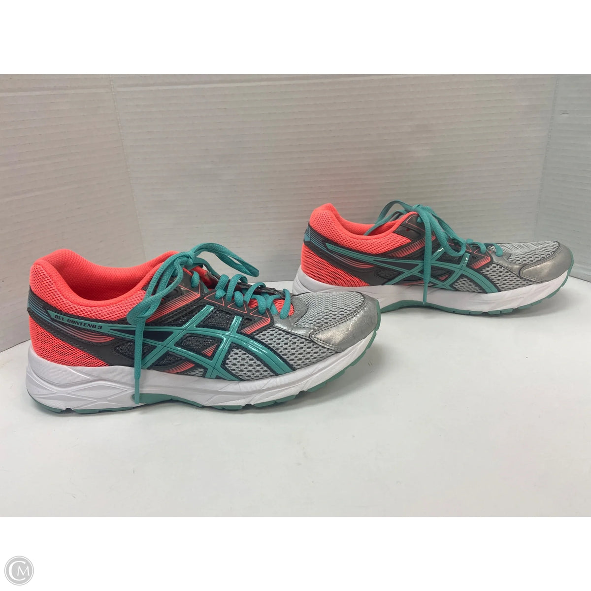 Shoes Athletic By Asics In Grey, Size: 9