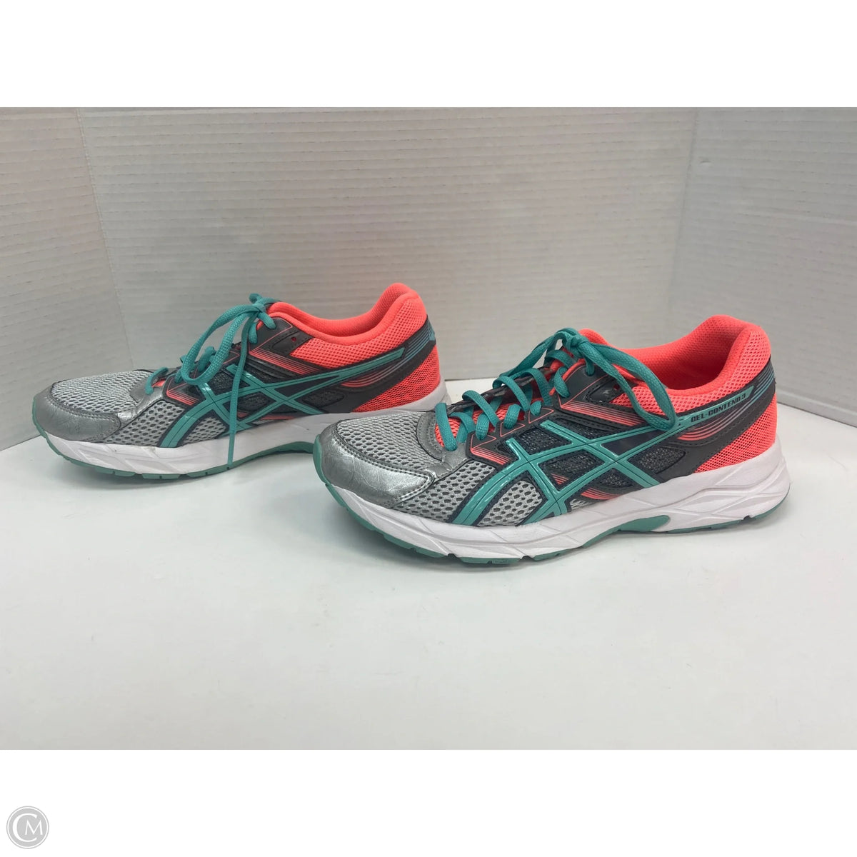 Shoes Athletic By Asics In Grey, Size: 9