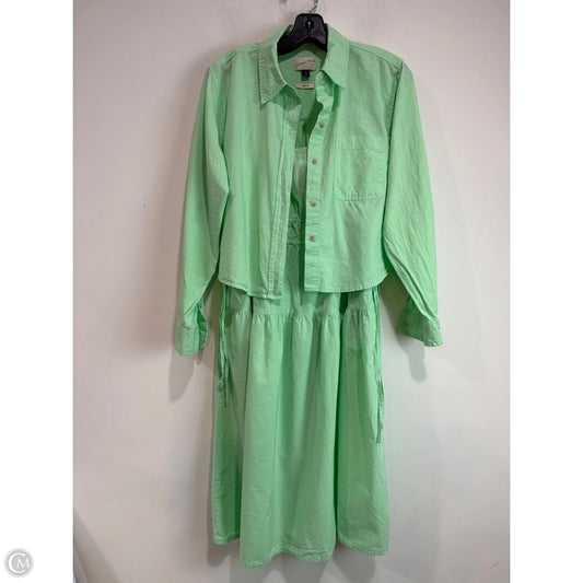Dress Set 2pc By Universal Thread In Green, Size: S