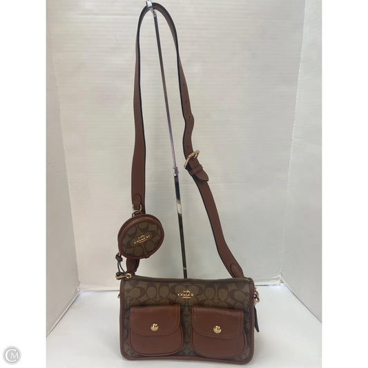 Crossbody Designer By Coach, Size: Medium