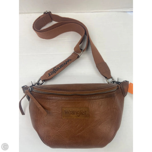 Crossbody Leather By Wrangler, Size: Large