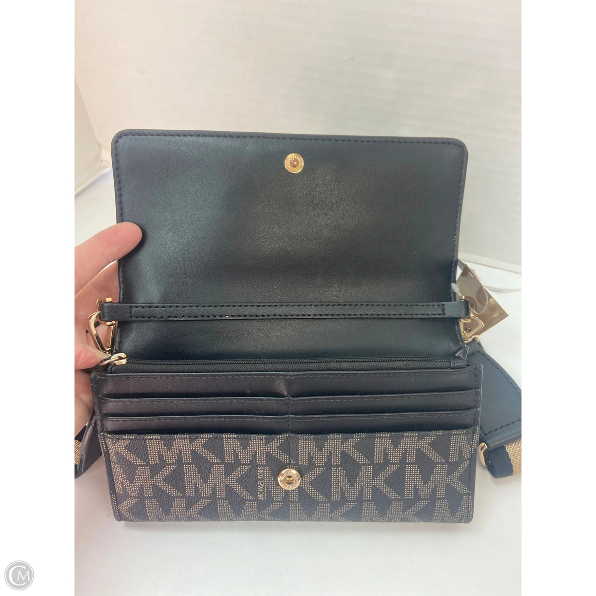 Crossbody Designer By Michael Kors, Size: Medium