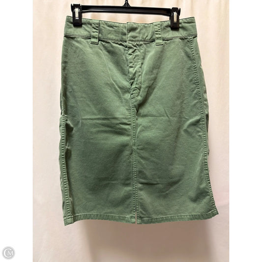 Skirt Mini & Short By Madewell In Green, Size: 4