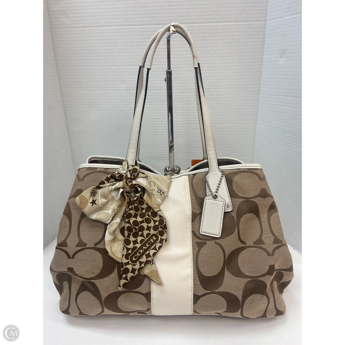 Handbag Designer By Coach, Size: Large