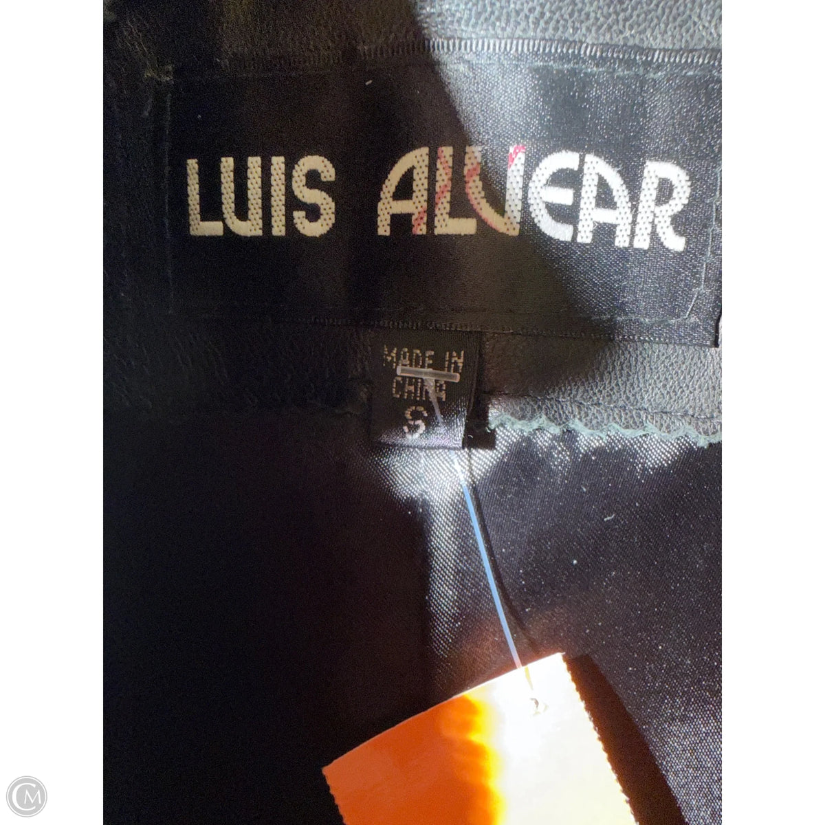 Vest Leather By Clothes Mentor, Size: Small