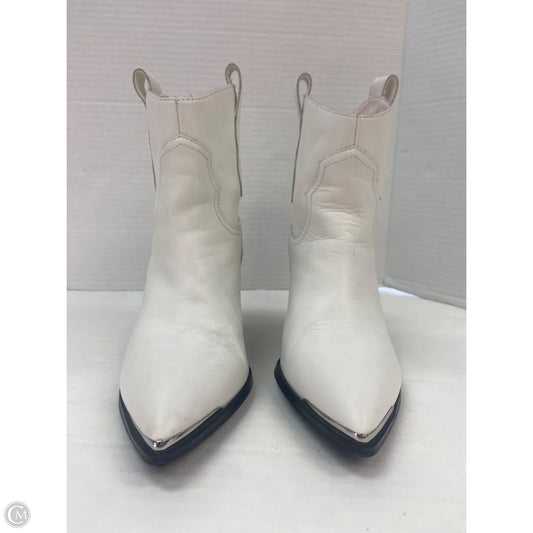Boots Western By Steve Madden In White, Size: 7