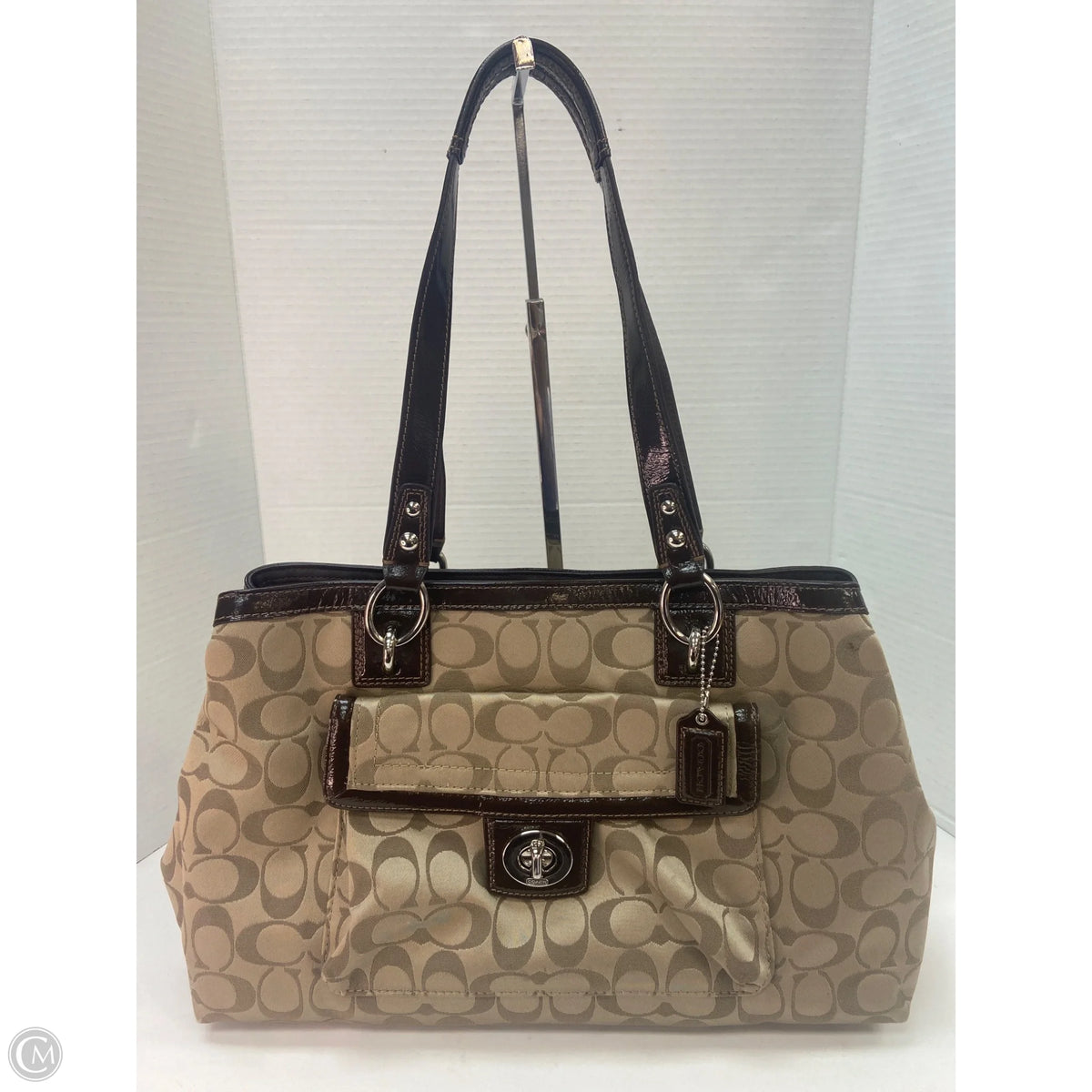 Handbag Designer By Coach, Size: Medium