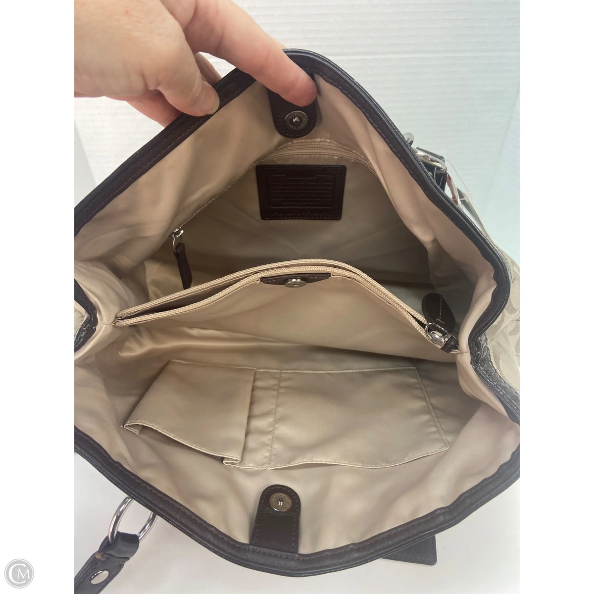 Handbag Designer By Coach, Size: Medium