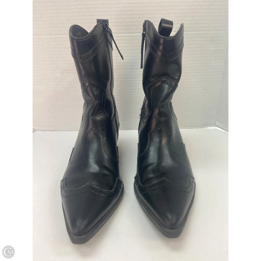 Boots Ankle Heels By Madden Girl In Black, Size: 8
