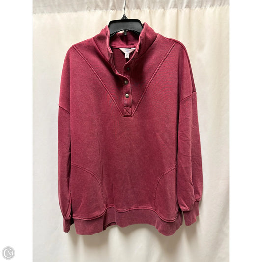 Sweatshirt Crewneck By Time And Tru In Pink, Size: Xl