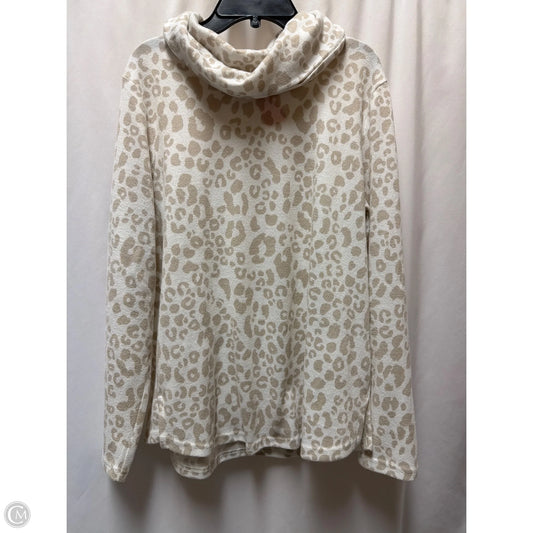Top Long Sleeve By Clothes Mentor In Animal Print, Size: M