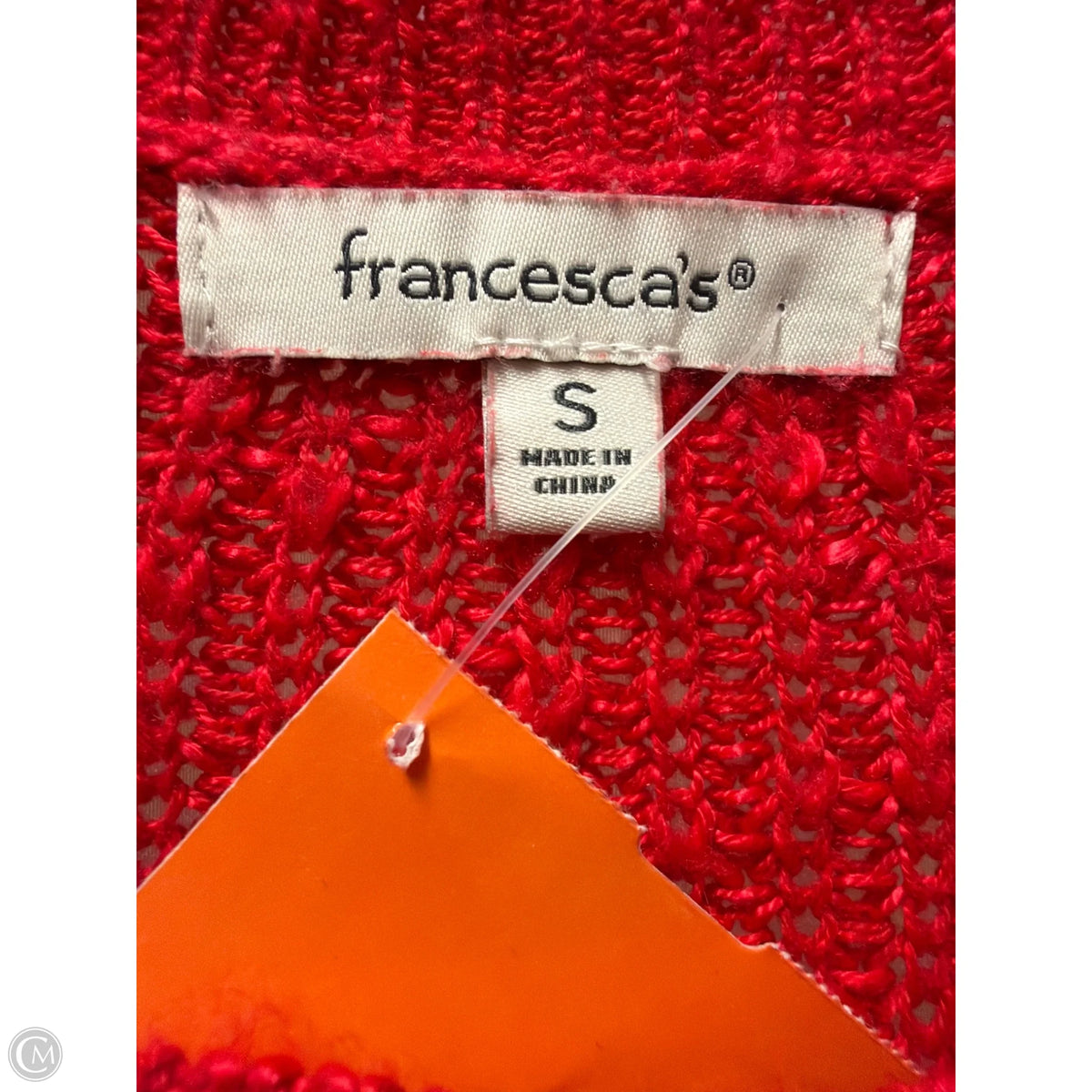 Sweater By Francesca’s In Red, Size: S
