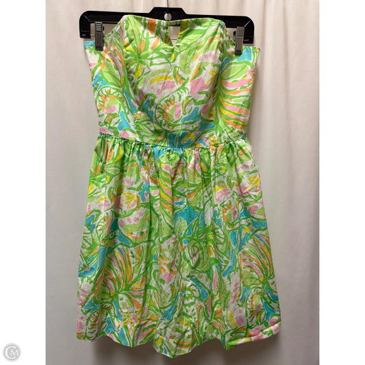 Dress Designer By Lilly Pulitzer In Green, Size: 4