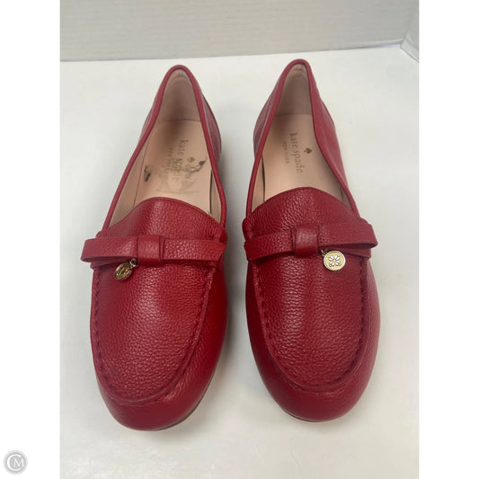 Shoes Designer By Kate Spade In Red, Size: 9