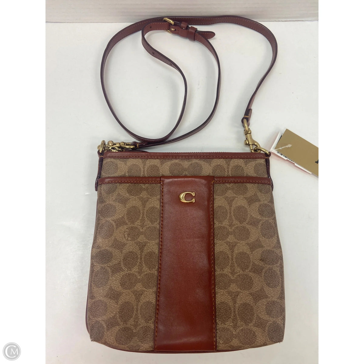 Crossbody Designer By Coach, Size: Medium