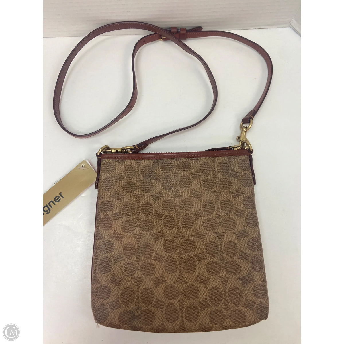 Crossbody Designer By Coach, Size: Medium