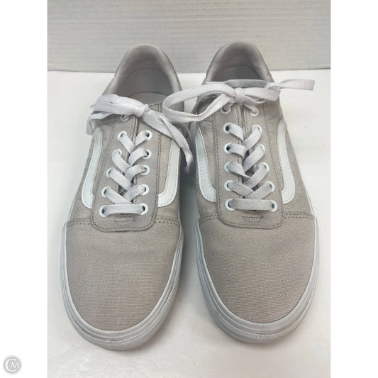 Shoes Sneakers By Vans In Taupe, Size: 9