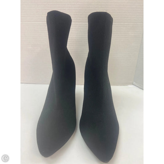 Boots Ankle Heels By Cushionaire In Black, Size: 9