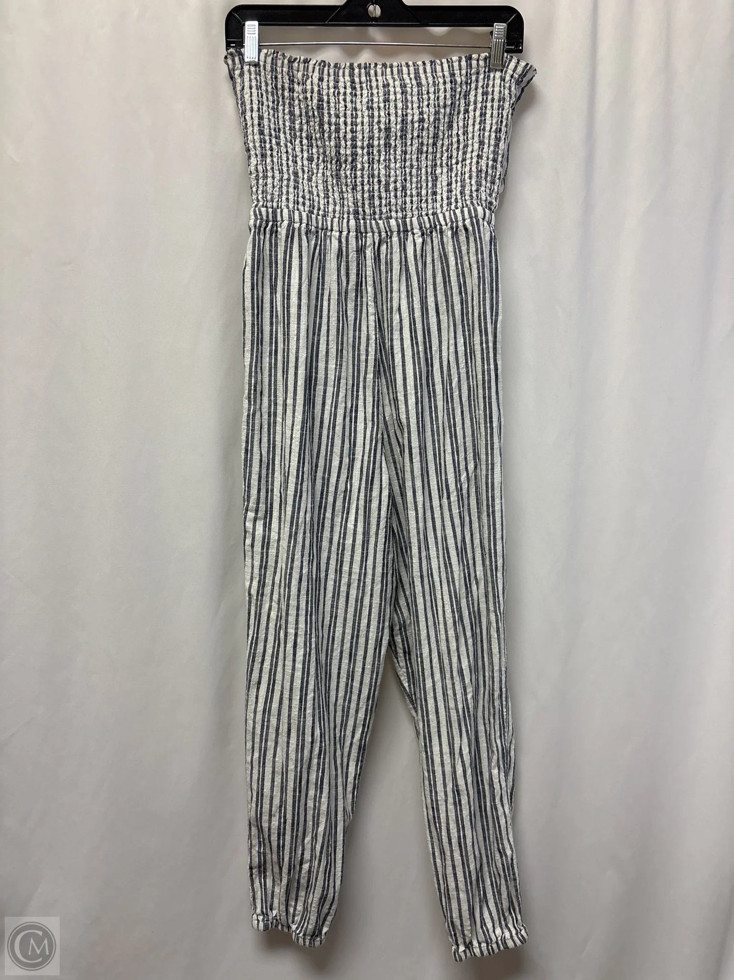 Jumpsuit By Aerie In Blue & White, Size: M