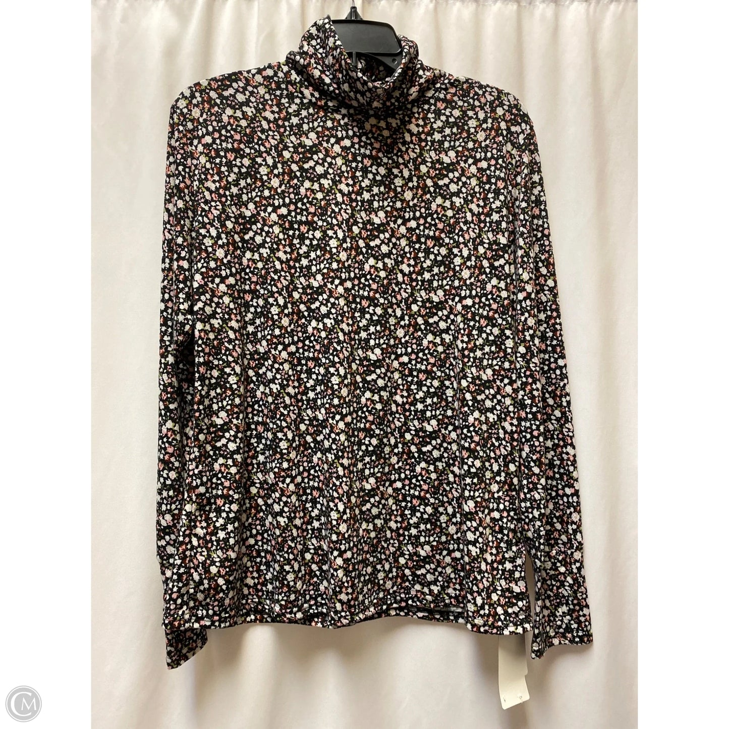 Top Long Sleeve By Clothes Mentor In Black, Size: Xxl