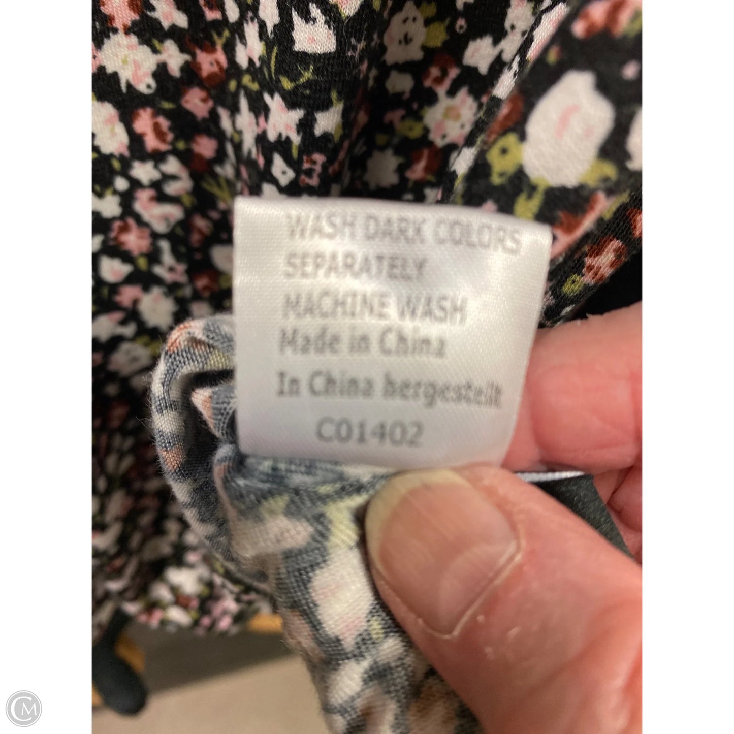 Top Long Sleeve By Clothes Mentor In Black, Size: Xxl