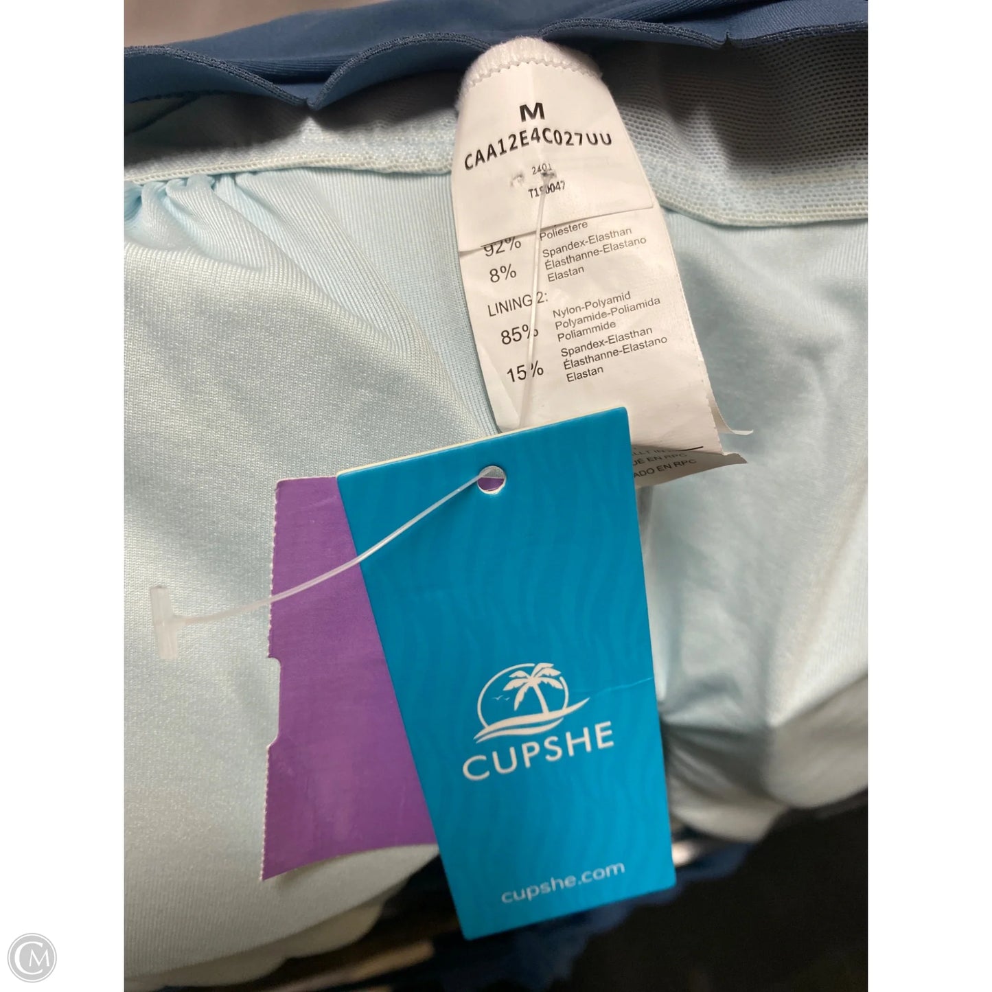 Swimsuit By Cupshe In Blue, Size: M