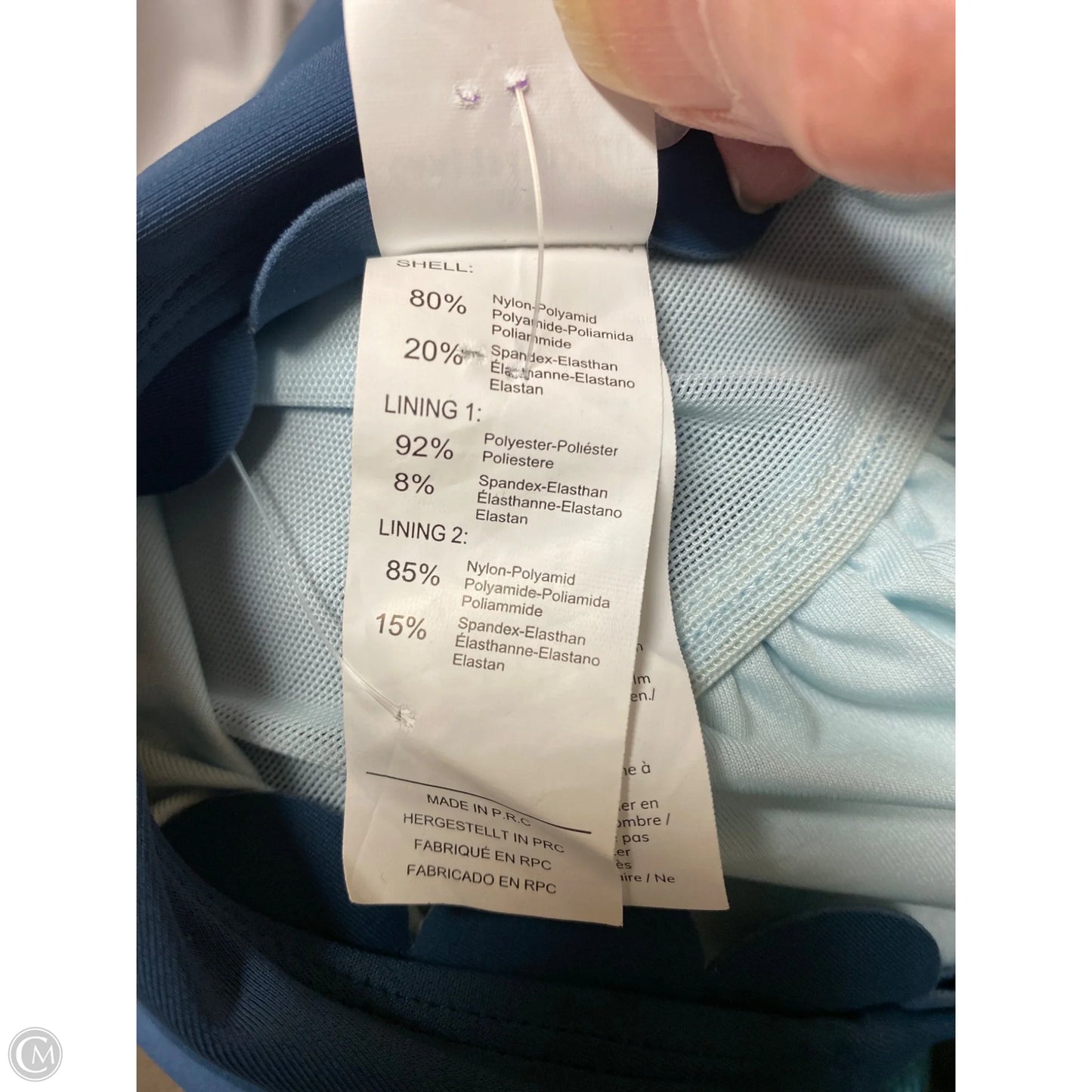 Swimsuit By Cupshe In Blue, Size: M