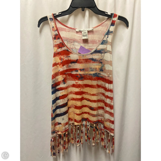 Top Sleeveless By American Rag In Red, Size: S