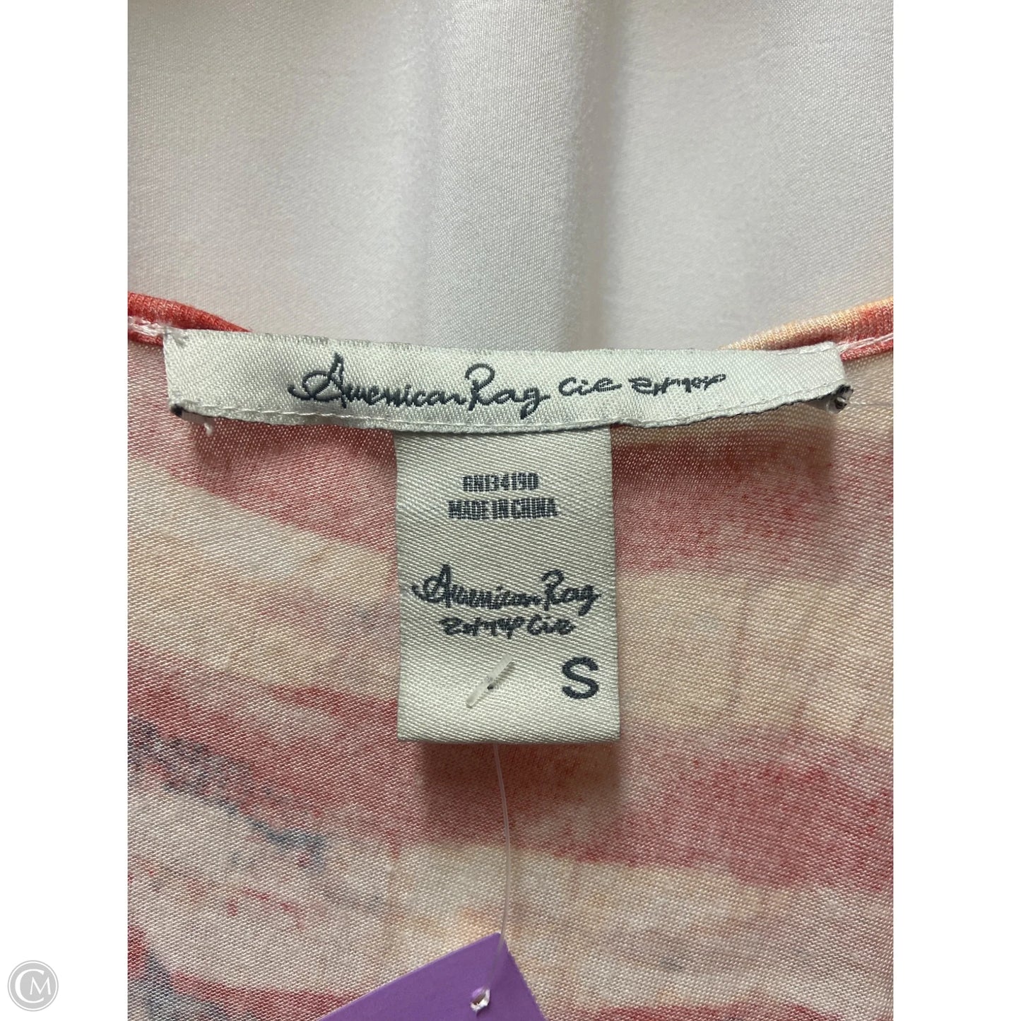 Top Sleeveless By American Rag In Red, Size: S