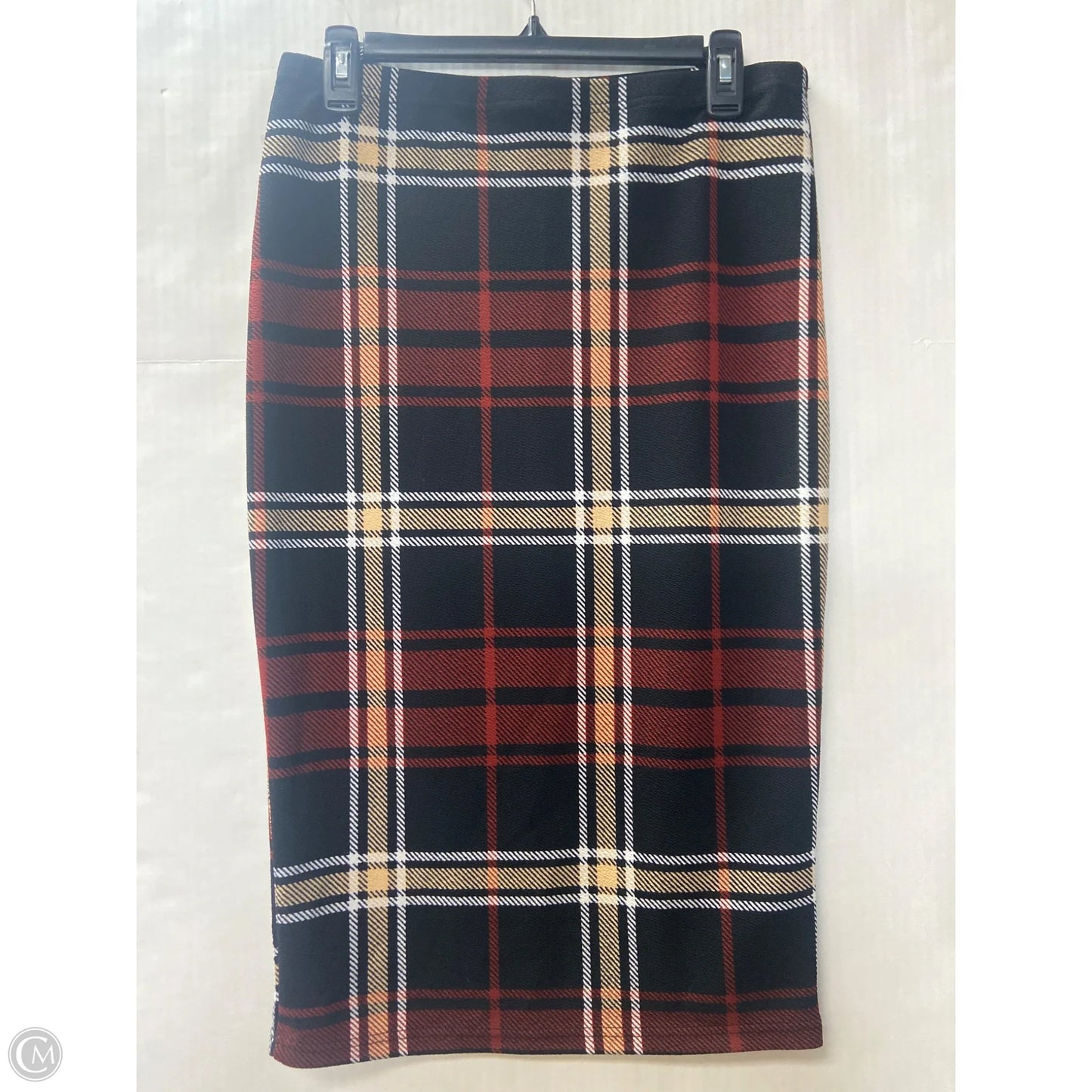 Skirt Midi By Shein In Black & Brown, Size: L