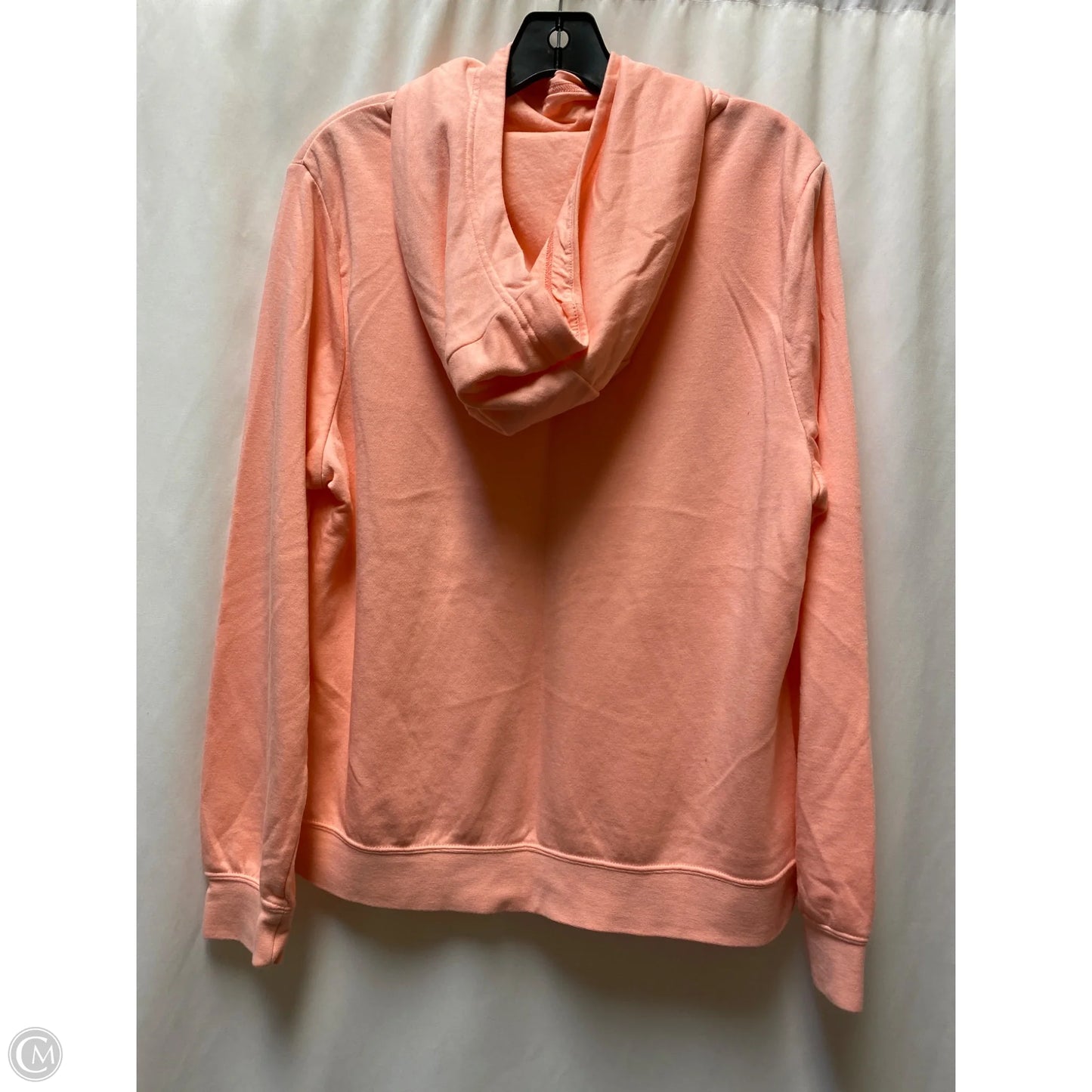 Sweatshirt Hoodie By Nike In Pink, Size: L