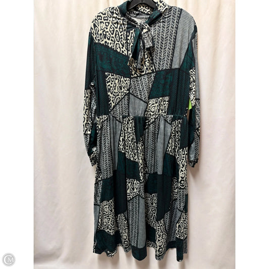 Dress Casual Maxi By Shein In Green, Size: 1x