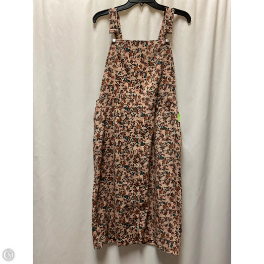 Dress Casual Midi By Shein In Pink, Size: Xl