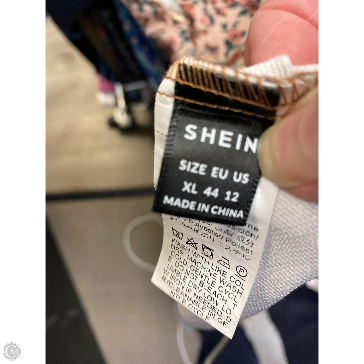 Dress Casual Midi By Shein In Pink, Size: Xl