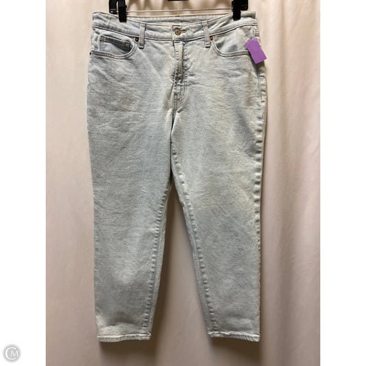 Jeans Straight By Old Navy In Blue Denim, Size: 12