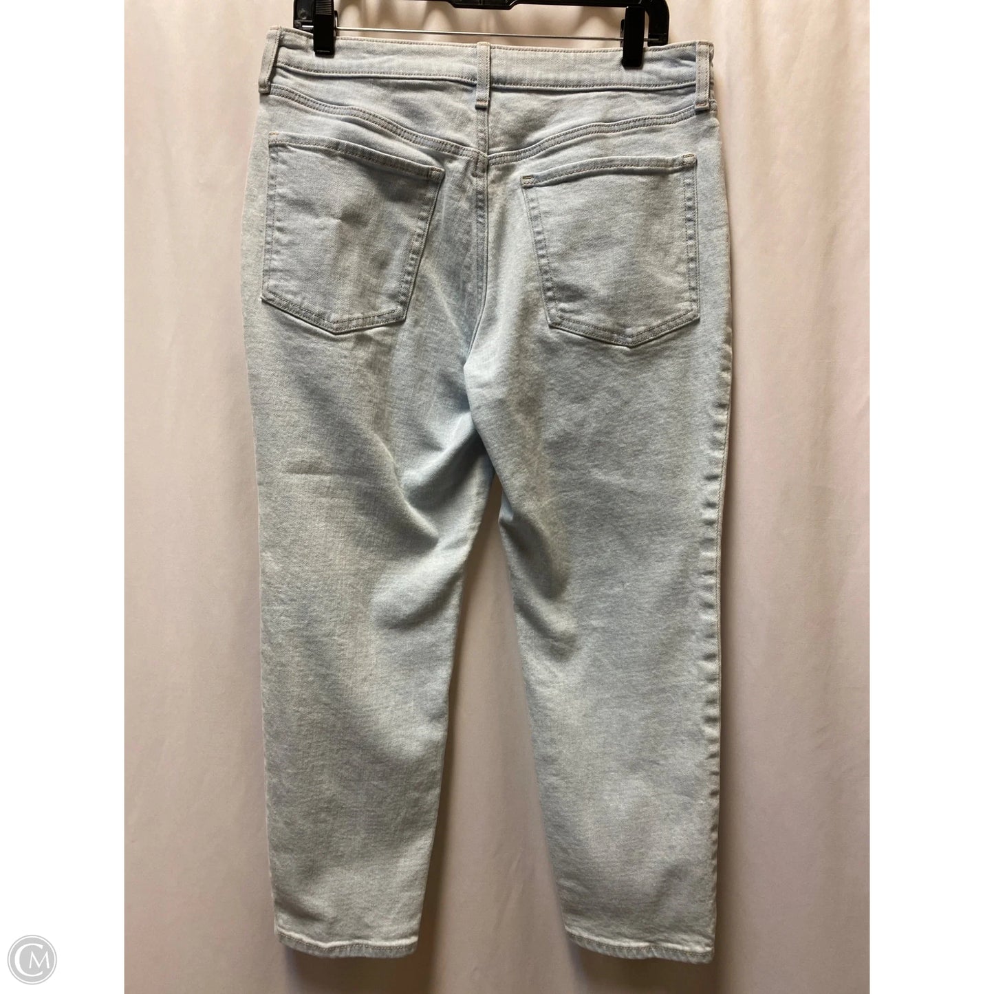 Jeans Straight By Old Navy In Blue Denim, Size: 12