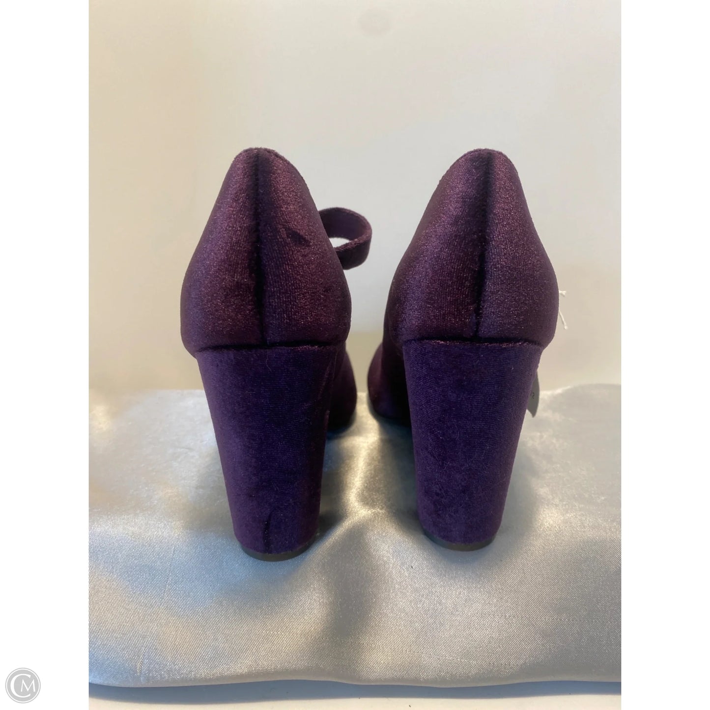 Shoes Heels Block By Christian Siriano For Payless In Purple, Size: 6.5