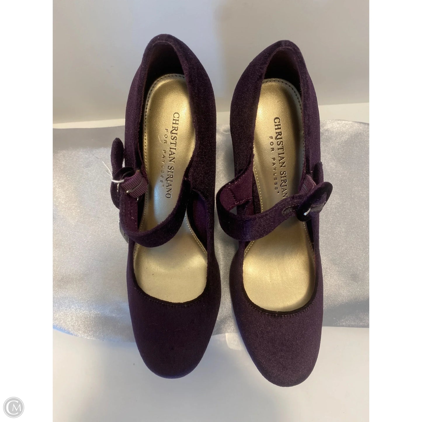 Shoes Heels Block By Christian Siriano For Payless In Purple, Size: 6.5