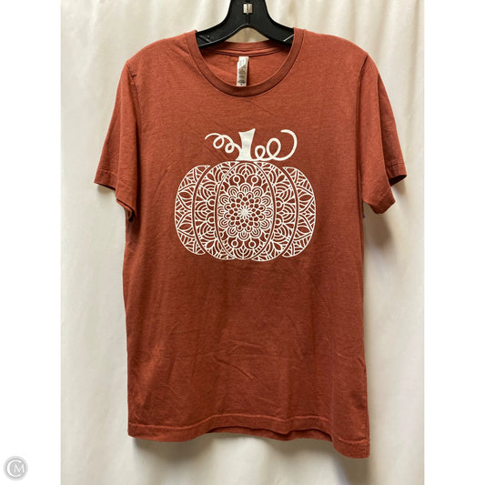 Top Short Sleeve By Canvasback In Orange, Size: M