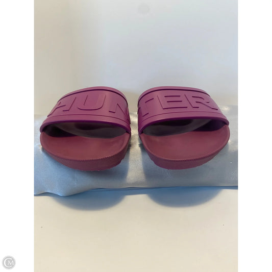 Shoes Flats By Hunter In Purple, Size: 5