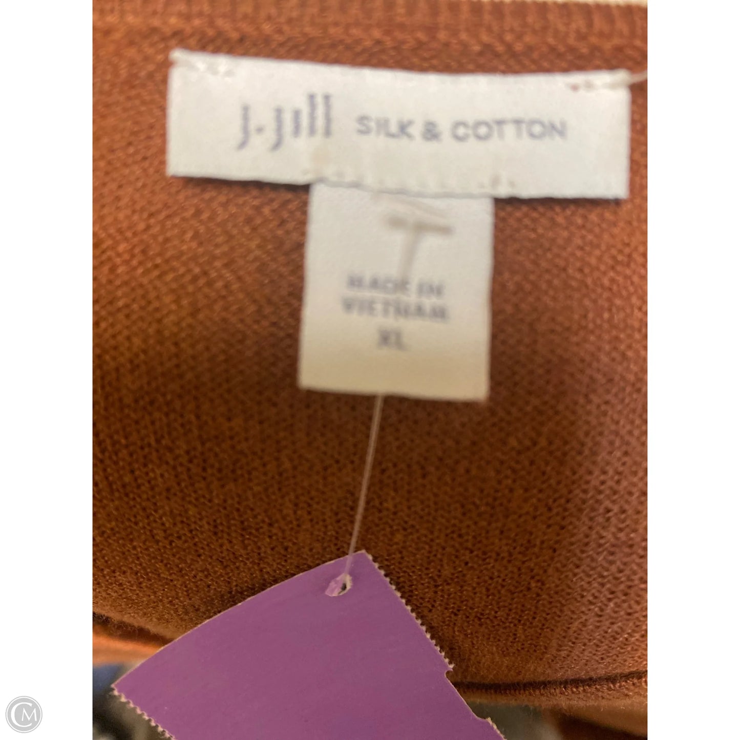 Sweater By J. Jill In Brown, Size: Xl