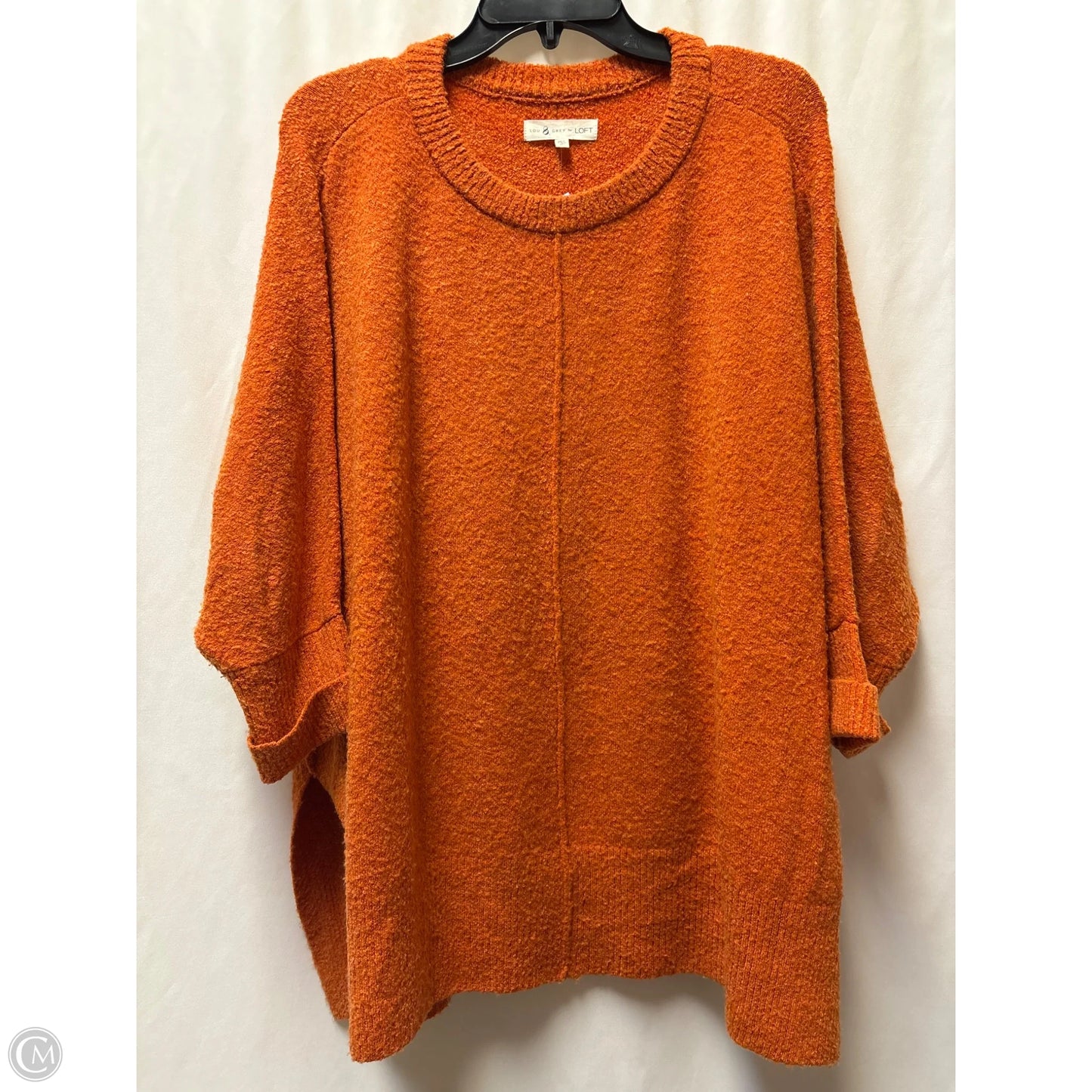 Sweater By Loft In Orange, Size: M