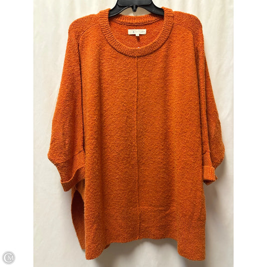 Sweater By Loft In Orange, Size: M