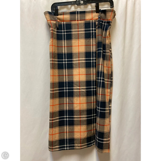 Skirt Maxi By H&m In Beige, Size: 10