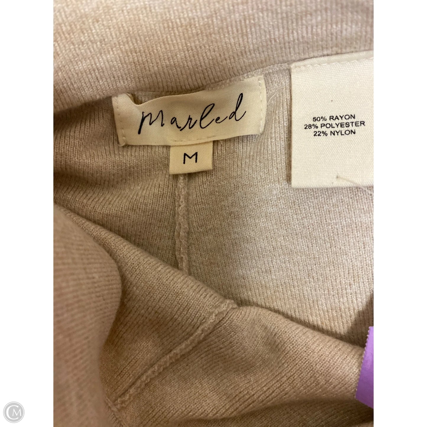 Pants Lounge By Clothes Mentor In Beige, Size: M