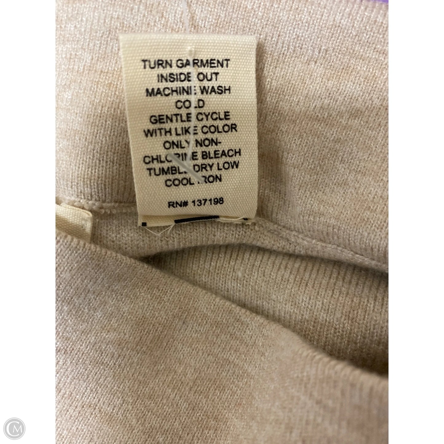 Pants Lounge By Clothes Mentor In Beige, Size: M